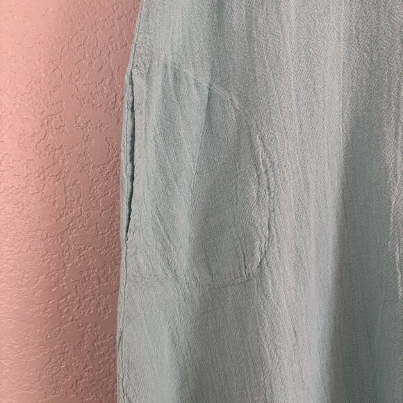 Beach Cotton Sea Breeze Womens Tunic Quarter Sleeve Top - Picture 5 of 8